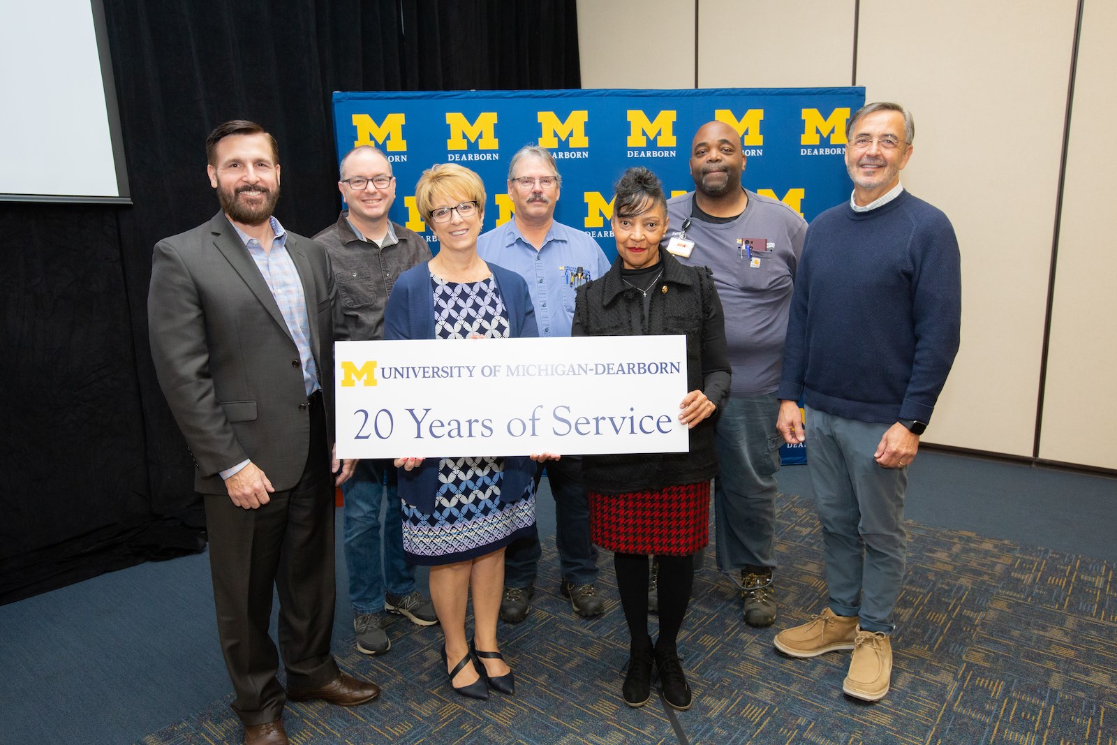 Honoring 1,022 years of service — and more University of Michigan
